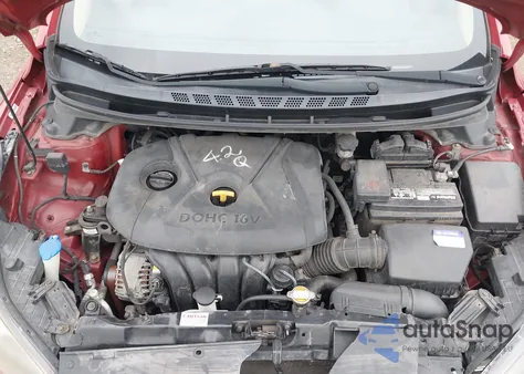 2011 Hyundai Elantra Gls (Ulsan Plant) from USA, damaged, VIN KMHDH4AE6BU139245